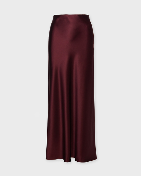 Skirt Cielo Satin Burgundy  1