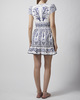 FARM Rio Kjole Flowers Arch Mini Offwhite XS