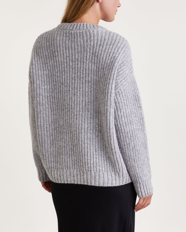 Anine Bing Crew Sweater Sydney  Grå XS