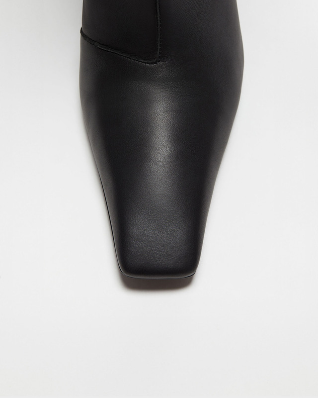 Acne Studios Boots Leather Pointed  Black EUR 41