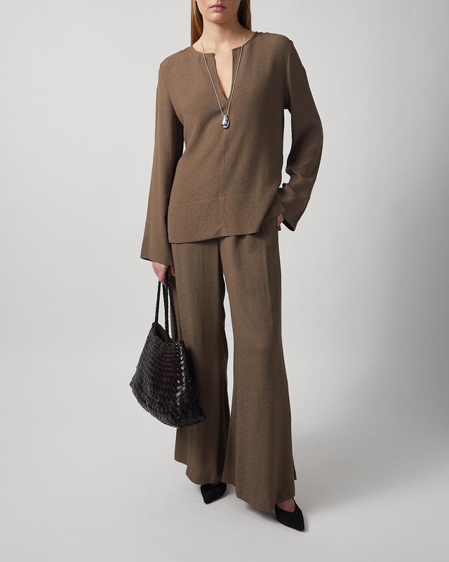 By Malene Birger Trousers Lucee Chocolate 34