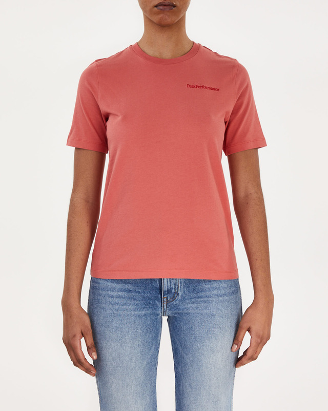 Peak Performance T-Shirt W Original Small Logo Rosa XS