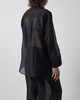 By Malene Birger Shirt Derris Soft Organza Black 42