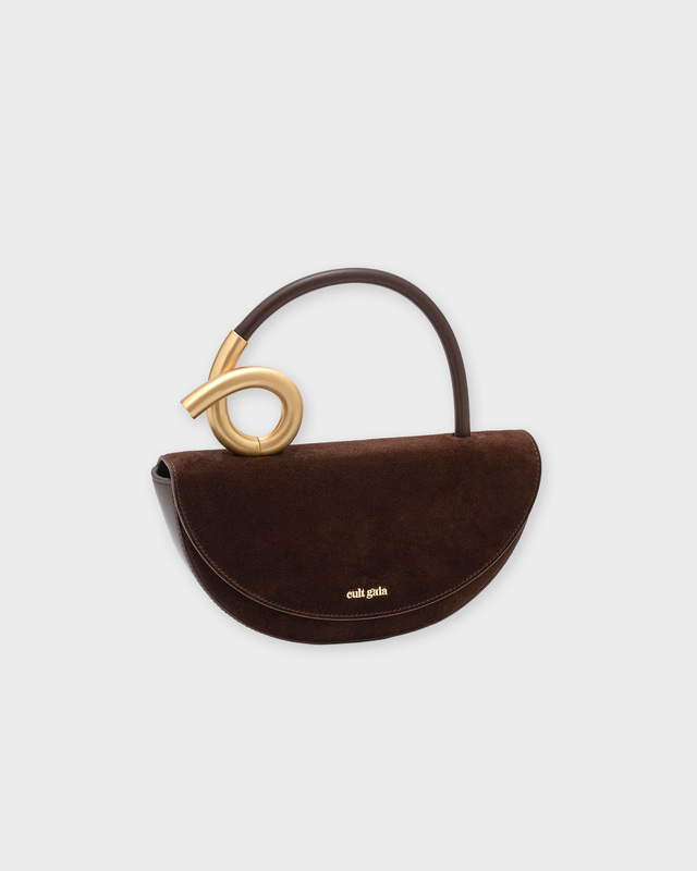 Cult Gaia Väska Azariah top handle Mörkbrun ONESIZE