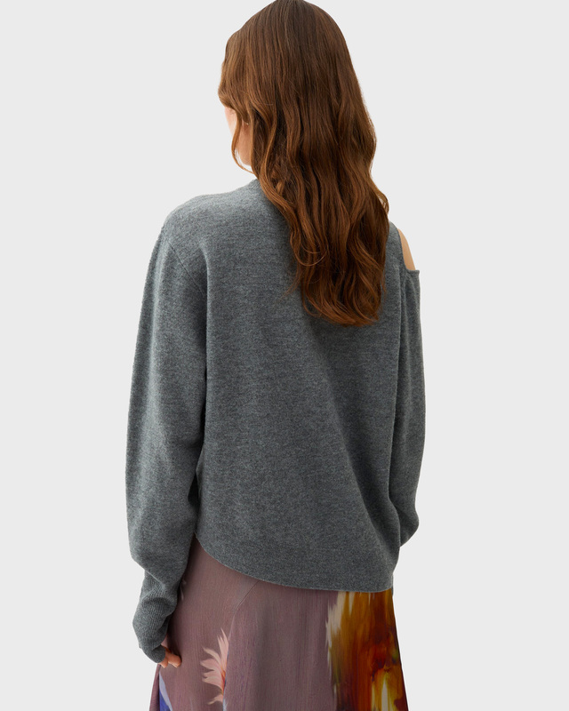 Rodebjer Tröja Knitted Acer Grey melange M