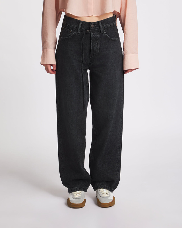 Acne Studios Jeans 1991 Loose Fit Black Overdye Black W25/L32