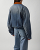 Acne Studios Jacket Denim Bomber Mid blue  34