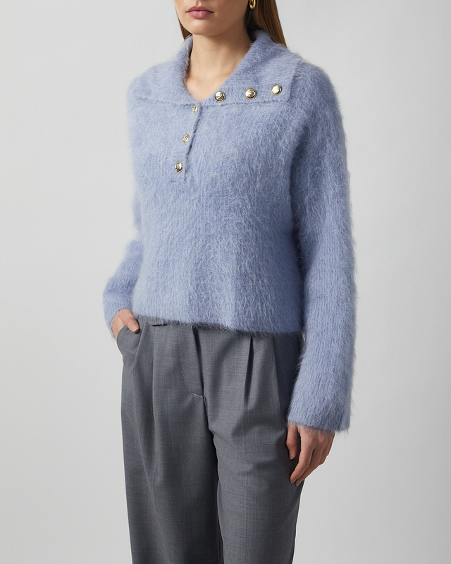 Malina Sweater Yselle Alpaca Blend Light blue S