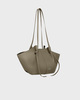 YUZEFI Bag Mochi Pebble Grain Leather  Taupe ONESIZE
