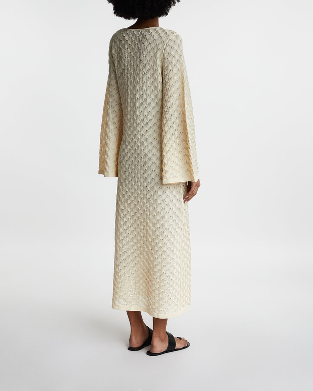 Malina Dress Sylvie Fitted Knitted Vanilla S