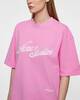Acne Studios T-Shirt Logo Relaxed Fit  Rosa XXS