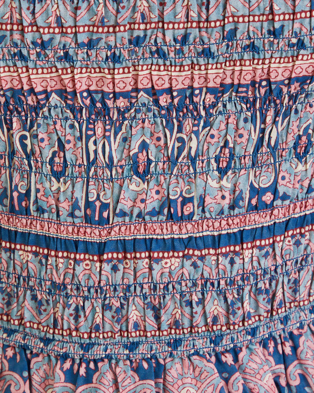 Sea New York Klänning Parker Smocked Lila M