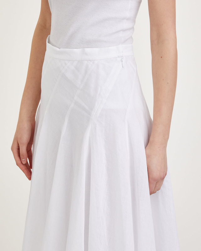 Max Mara Studio Skirt Alias  White IT 48 (EUR 44)