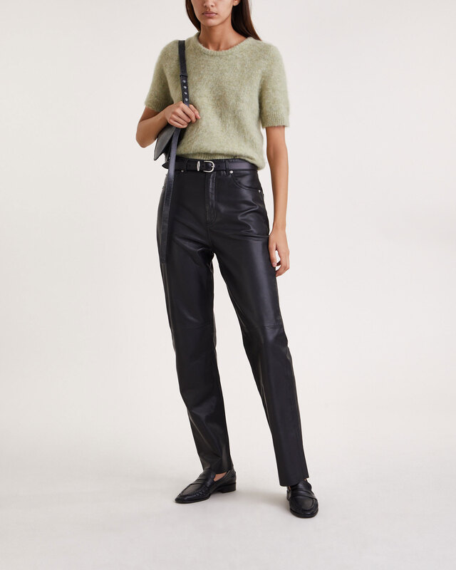Dagmar Topp Brushed Alpaca  Sage M