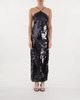 ROTATE Birger Christensen Nunniii Sequins Dress Svart 42