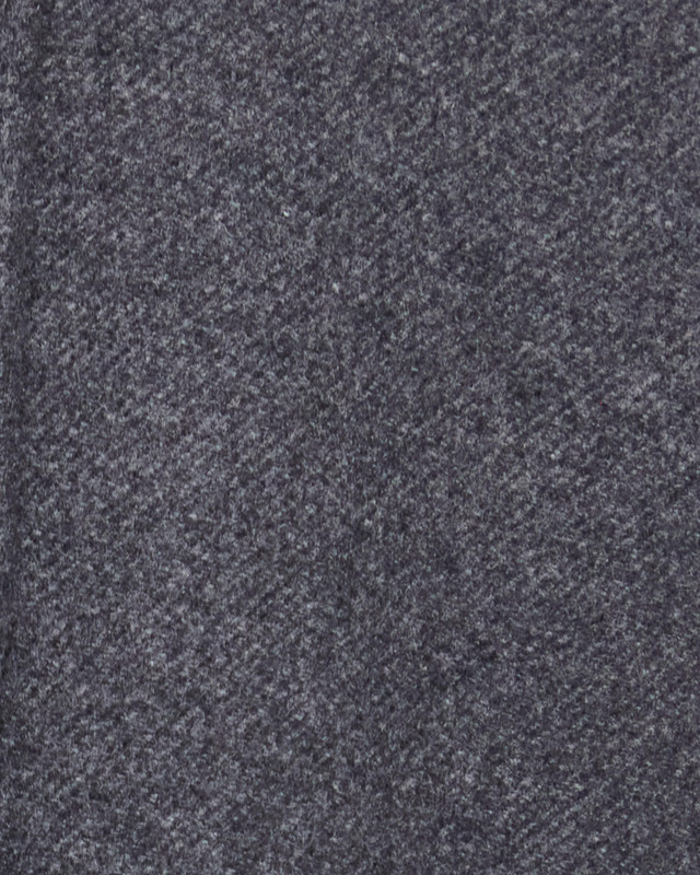 Ganni Coat Peacoat Wool Midi Grey 38