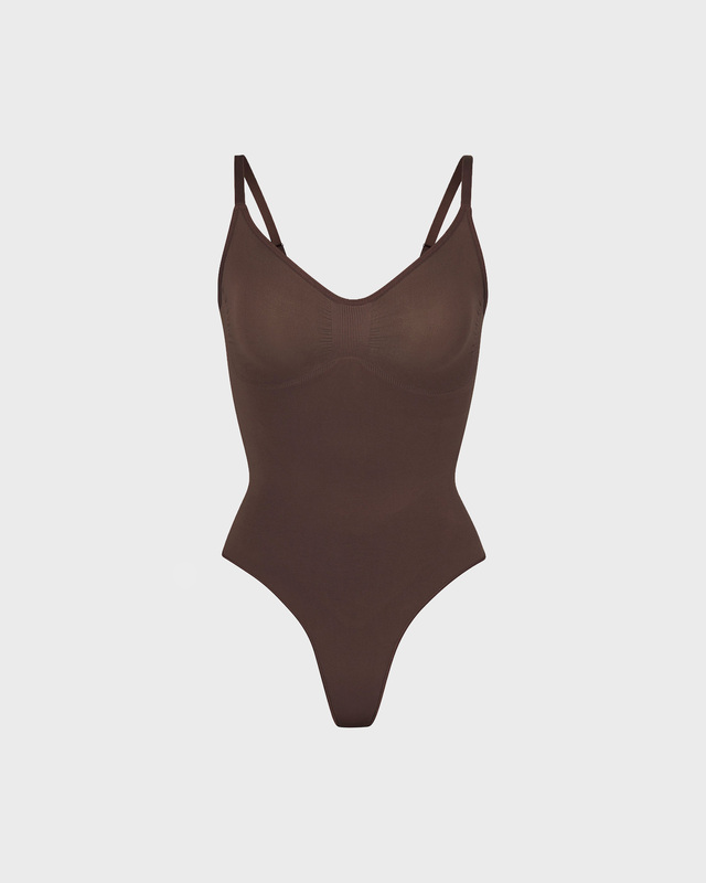 Skims Body Seamless Sculpt Thong Cocoa XL