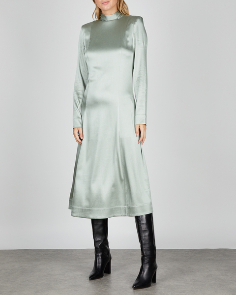 Dress Acela Silk Green 1