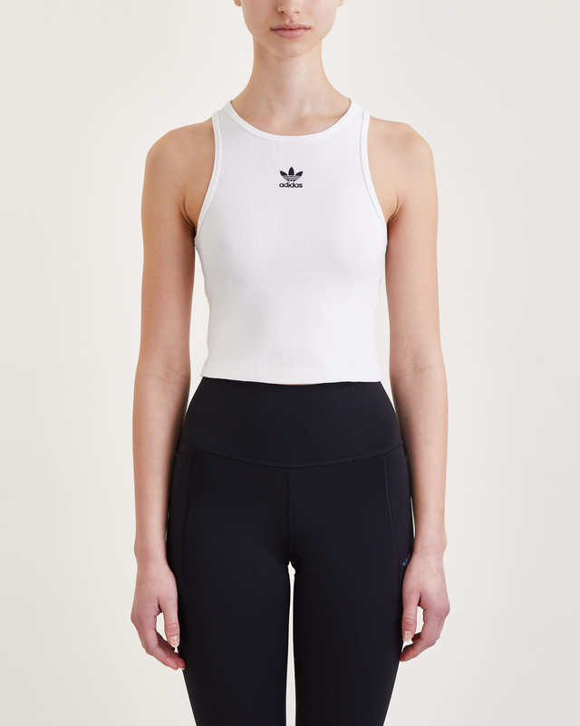 Adidas Top Tank Rib Vit M