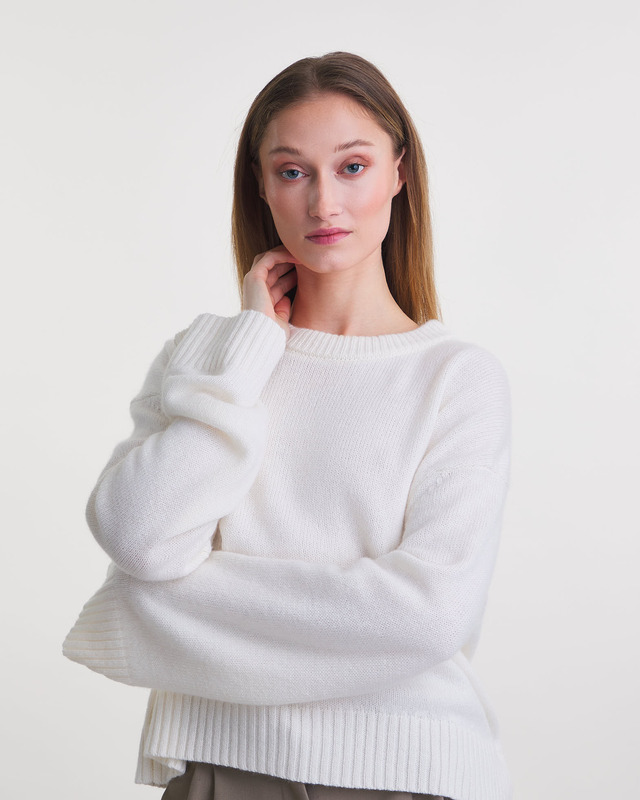 Wakakuu Icons Sweater Elise Cream M