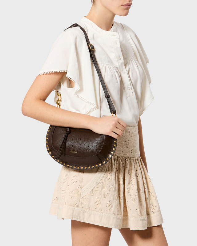 Isabel Marant Axelremsväska Oskan Moon Beige/brun ONESIZE