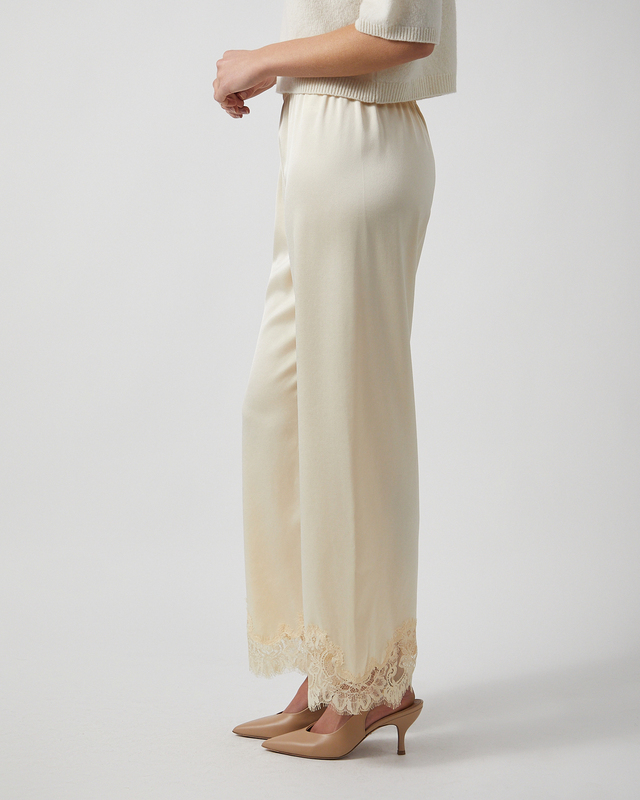 Wakakuu Icons Trousers Rayna Lace Ljusgul XL