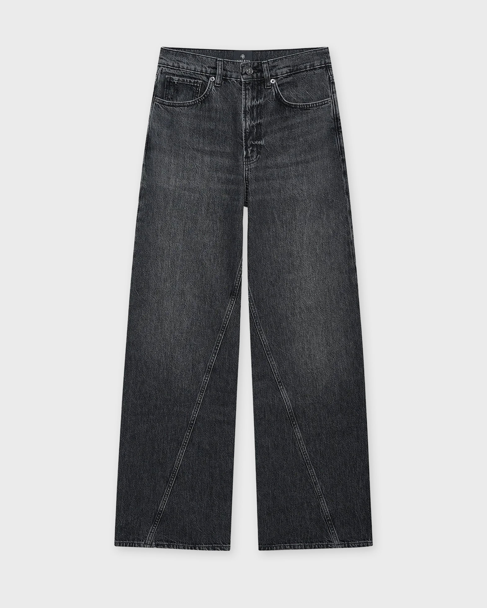 Anine Bing Women's Washed Black Brie Jean - Arctic Night 27
