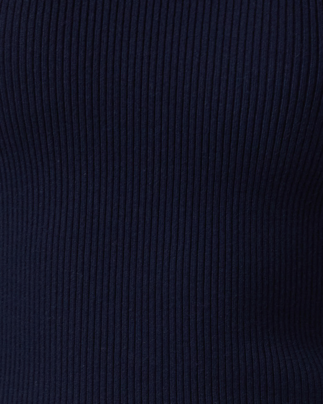 Andiata Top Griet Rib-Knit Navy S
