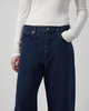 Frame Jeans The Bubble Crop Dorado Dark blue wash 26