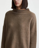 Filippa K Sweater Mika Yak Funnelneck Taupe S