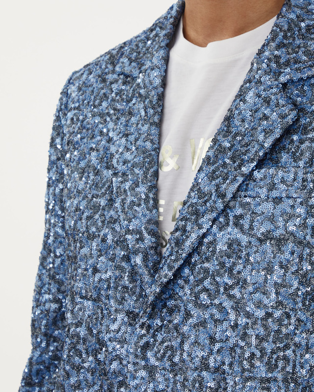 Zadig & Voltaire Kavaj Vanille Sequins  Denim 38