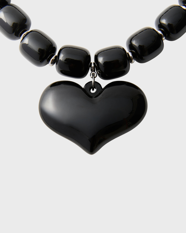 JULIETTA Necklace Amore Black ONESIZE