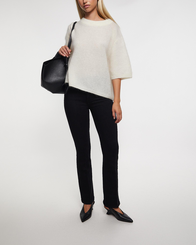 Mother Denim Jeans The Weekender Black 28