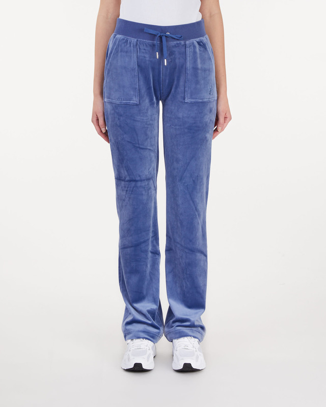 Juicy Couture Byxor Del Ray Classic Velour  Grå/blå XXS