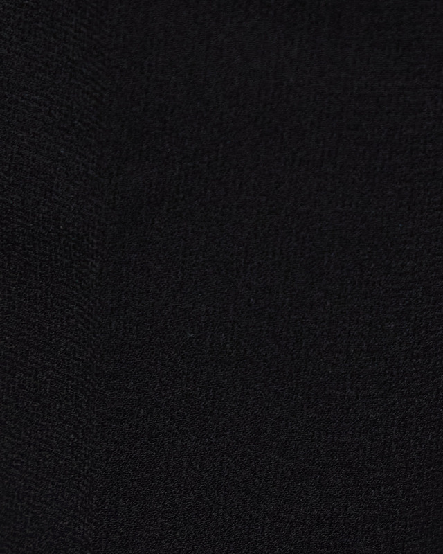 Ganni Trousers Bonded Crepe  Black 42
