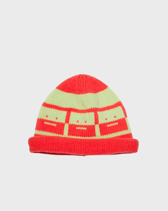 Acne Studios FA-UX-HATS000159 Röd ONESIZE