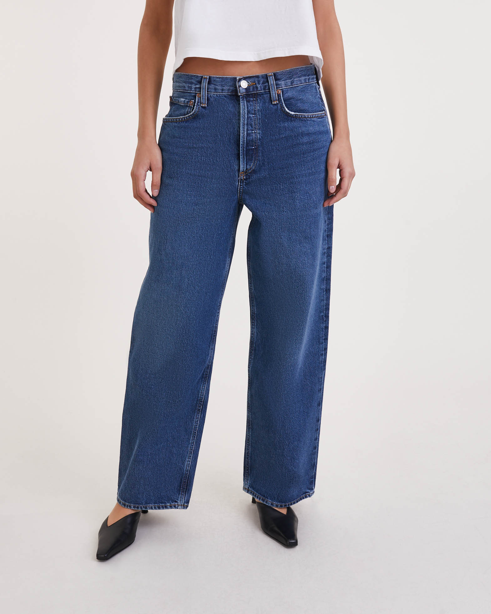 AGOLDE Jeans Low Slung Baggy Image | WAKAKUU