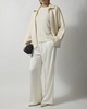 Soft Goat T-skjorte Oversized Cashmere White L