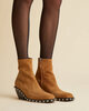 KHAITE Boots Hopper Ankle  Cognac EUR 36