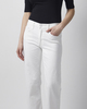 Mother Denim Jeans The Newbie Ankle Fairest Of Them All White 27