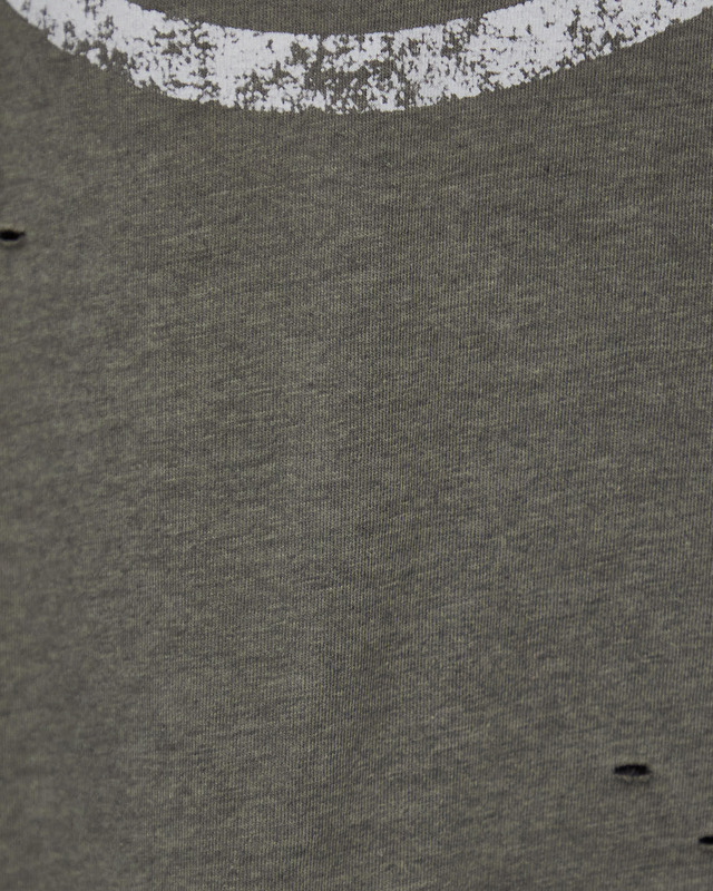 Acne Studios T-Shirt Logo Relaxed Distressed  Ljusgrön XS