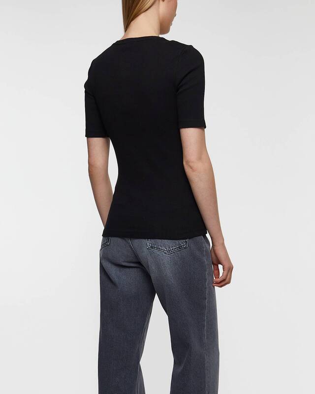 ANINE BING T-shirt Alessia Svart XS