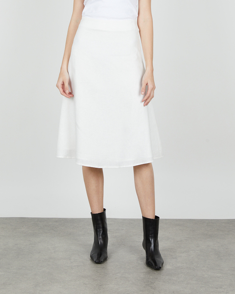 Skirt Linen White 1
