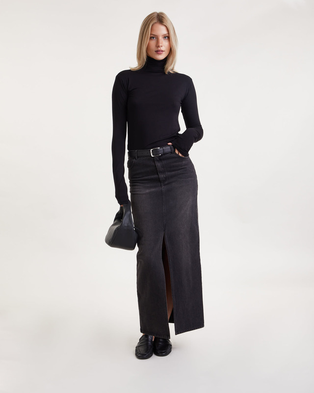 Wakakuu Icons Top Ella Turtleneck Black XL
