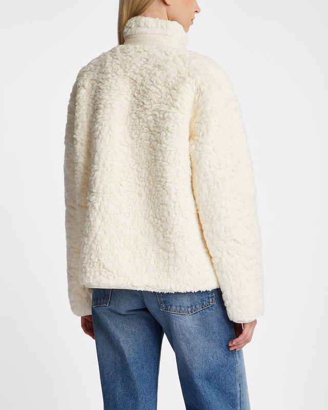 Jil Sander Zip-Up Jacket  Egg shell M