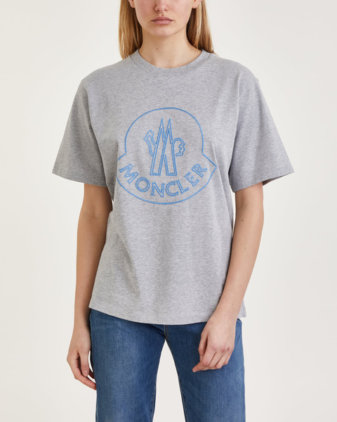T-Shirt Maglia Maniche Corte Grå 1