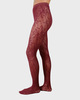 Swedish Stockings Tights Rosa Lace Bordeaux L