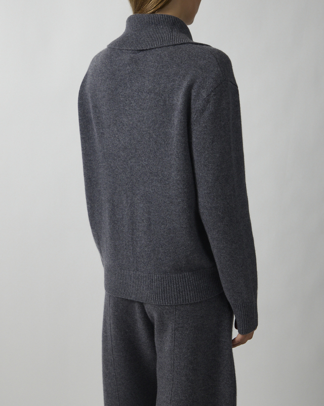 LISA YANG Cardigan Denie Cashmere Granit 1 (S-M)