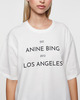 Anine Bing T-Shirt Rudy Tee Ivory XS
