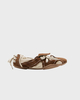Acne Studios Sneakers Lace-up Minimalistic White/Brown EUR 38